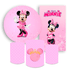 Kit Casadinho Minnie Rosa Gliter