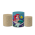 Trio Capas de Cilindros Sublimados Decorativo Tema Infantil Menina Princesa Ariel Pequena Sereia