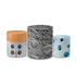 Trio Capas de Cilindros Sublimados Decorativo Tema Astronauta Colorido Decoração Infantil Menino