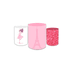 Trio Capas de Cilindros Sublimados Decorativo Tema Bailarina Decoração Infantil Menina
