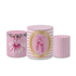 Trio Capas de Cilindros Sublimados Decorativo Tema Bailarina Decoração Infantil Menina