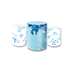 Trio Capas de Cilindros Sublimados Decorativo Tema Infantil Borboletas Decoração Menina