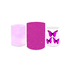 Trio Capas de Cilindros Sublimados Decorativo Tema Infantil Borboletas Decoração Menina