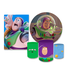 Kit Casadinho Capa Painel Redondo + Retangular + Trio Capas de Cilindro Tema Buzz Lightyear Decoração Infantil