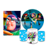 Kit Casadinho Capa Painel Redondo + Retangular + Trio Capas de Cilindro Tema Buzz Lightyear Decoração Infantil