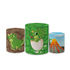 Trio Capas de Cilindros Sublimados Decorativo Tema Dino Decoração Festa Infantil Dinossauro