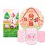 Kit Casadinho Capa Painel Redondo + Retangular + Trio Capas de Cilindro Tema Decorativo Fazendinha Animais Infantil