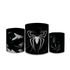 Trio Capas de Cilindros Sublimados Decorativo Tema Homem Aranha Decoração Festa Menino