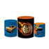 Trio Capas de Cilindros Sublimados Decorativo Tema Hotwheels Decoração Festa Menino