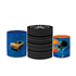 Trio Capas de Cilindros Sublimados Decorativo Tema Hotwheels Decoração Festa Menino