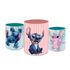 Trio Capas de Cilindros Sublimados Decorativo Tema Lilo e Stitch Decoração Festa Infantil