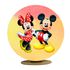 Capa Mini Painel Redondo 50x50cm Decorativo Tema Mickey e Minnie Decoração Festa