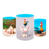 Trio Capas de Cilindros Sublimados Decorativo Tema Moana Decoração Festa Infantil Menina