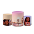 Trio Capas de Cilindros Sublimados Decorativo Tema Moana Decoração Festa Infantil Menina