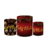 Trio Capas de Cilindros Sublimados Decorativo Tema Natal Decoração Festa Data Especial Comemorativa