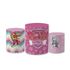 Trio Capas de Cilindros Sublimados Decorativo Tema Patrulha Canina Desenho Infantil Decoração