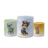 Trio Capas de Cilindros Sublimados Decorativo Tema Patrulha Canina Desenho Infantil Decoração