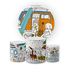 Kit Capa Painel Redondo + Trio Cilindros Tema Bobbie Goods