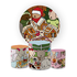 Kit Capa Painel Redondo + Trio Cilindros Tema Bobbie Goods