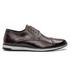 Oxford Casual Masculino Derby Furos Café