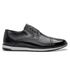 Oxford Casual Masculino Derby Furos Preto