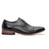 Sapato Social Premium Masculino Oxford Linha Braga Preto