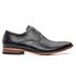 Sapato Social Premium Masculino Oxford Floral Linha Braga Preto