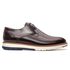 Sapato Casual Derby Masculino com Perfuros Linha Porto Café