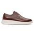 Sneaker Masculino com Cadarço Naturali Microfuros Titanium Whisky