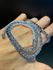 Conjunto Colar e Pulseira Zircônia Lesprit 6818000 Ródio Azul