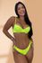 Biquíni Meia Taça Aro Bojo Amarelo Neon