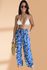 Calça Pantalona Azul Malia