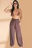 Calça Pantalona Marrom Malia