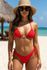 Biquíni Cortininha Asa Delta Vermelho