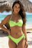 Biquíni Meia Taça Bojo Verde Neon Frente Unica