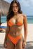 Biquíni Cortininha Larissa Fio Laranja Neon