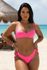 Biquíni Meia Taça Aro Bojo Rosa Neon