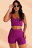 Conjunto Fitness Canelado Ondas Uva