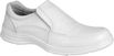 Sapato Confort Plus Bmbrasil De Couro Palmilha Em Gel Extra Leve 2711/05 Branco
