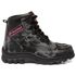 Bota Motociclista Bootsland Feminina Em Couro Moto Original!