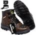 Kit Bota Motociclista Bootsland Masculina em Couro Moto Top + Carteira e Cinto!