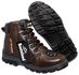 Bota Coturno Bootsland Motociclista Masculina C/ Fecho Ziper em Couro!