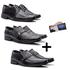 Kit 3 pares Spato social em Couro + Brinde