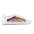 Tênis Feminino Branco e Cobre Metalizado Rio Cumplice