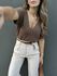 Blusa Caroline - Camel 