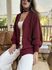 Cardigan Sofi - Vinho