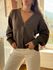Cardigan Sofi - Marrom