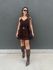 Vestido Veronica - Marrom
