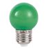 Lâmpada Led Bolinha G45 1,5W Bivolt Luz Verde