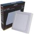 Plafon Painel Led 18w Quadrado Sobrepor 3000k Branco Quente.